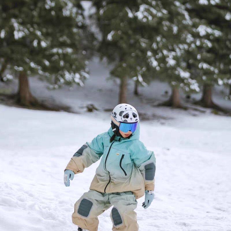 KK树哈尔滨儿童滑雪服分体2024新款防水保暖户外滑雪衣裤中大童
