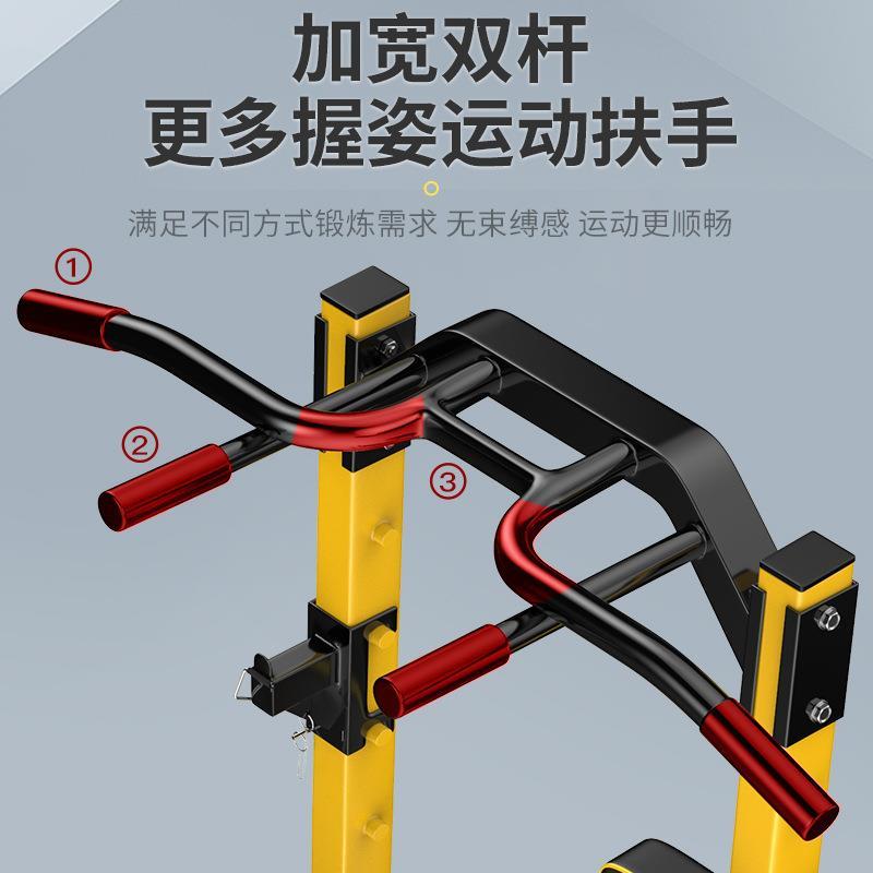 厂家单双杠家用引体向上器室内单杠训练架成人举重深蹲架健身器材