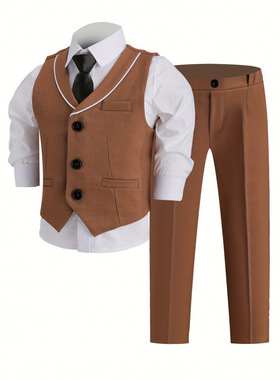 P 88788 Kids British Suit Set 儿童英伦西装套跨境速卖通亚