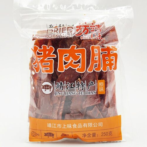 靖江特产猪肉脯传统风味大包装休闲零食品靖味坊正宗优级上味食品