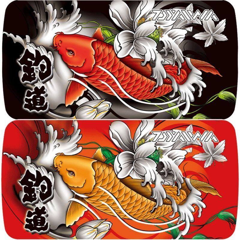 钓箱贴纸上盖防水耐磨油纸防划盖贴钓鱼达瓦改装箱盖个性国潮贴画