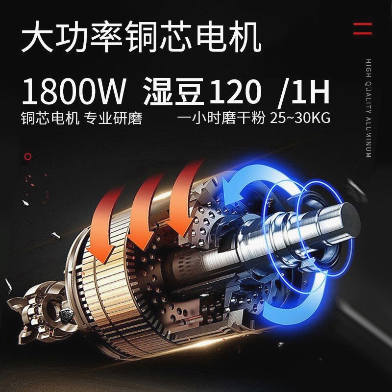 家用小型磨浆机商用多功能打米浆豆浆豆腐机浆机石磨肠粉干湿两用