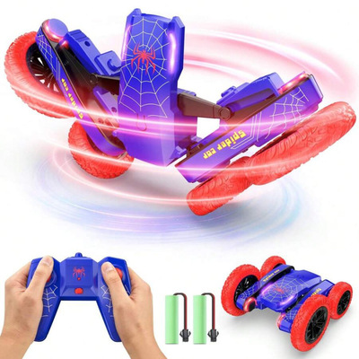 E 71339 Stunt spray remote car 特技喷雾遥控翻斗车跨境速