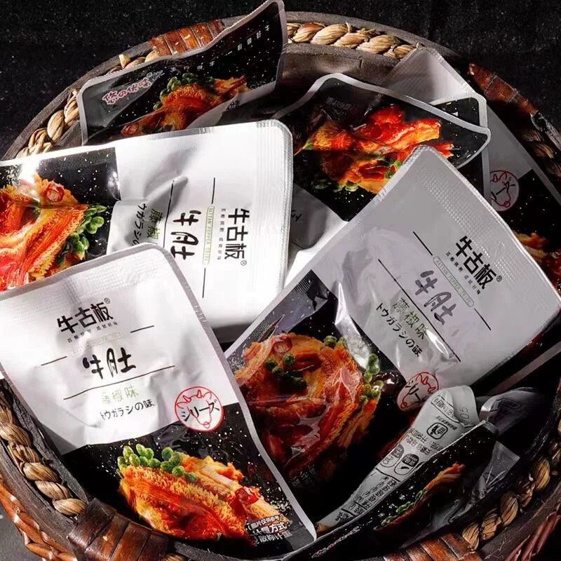 牛古板牛蹄筋5斤酱香味牛肚即食熟食牛肉类解馋小零食网红追剧