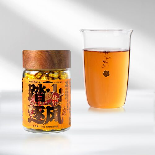 踏山逐风 黄精桂花茶膏 灵芝红枣茶膏