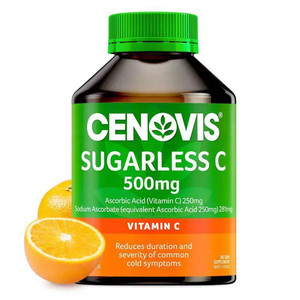 CENOVIS圣诺vc咀嚼片300粒维生素C成人补充维生素护肤橙子味