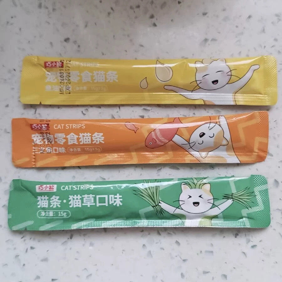 巧小熊猫条100支整箱猫咪零食罐头营养成幼猫湿粮用品猫咪罐头图片