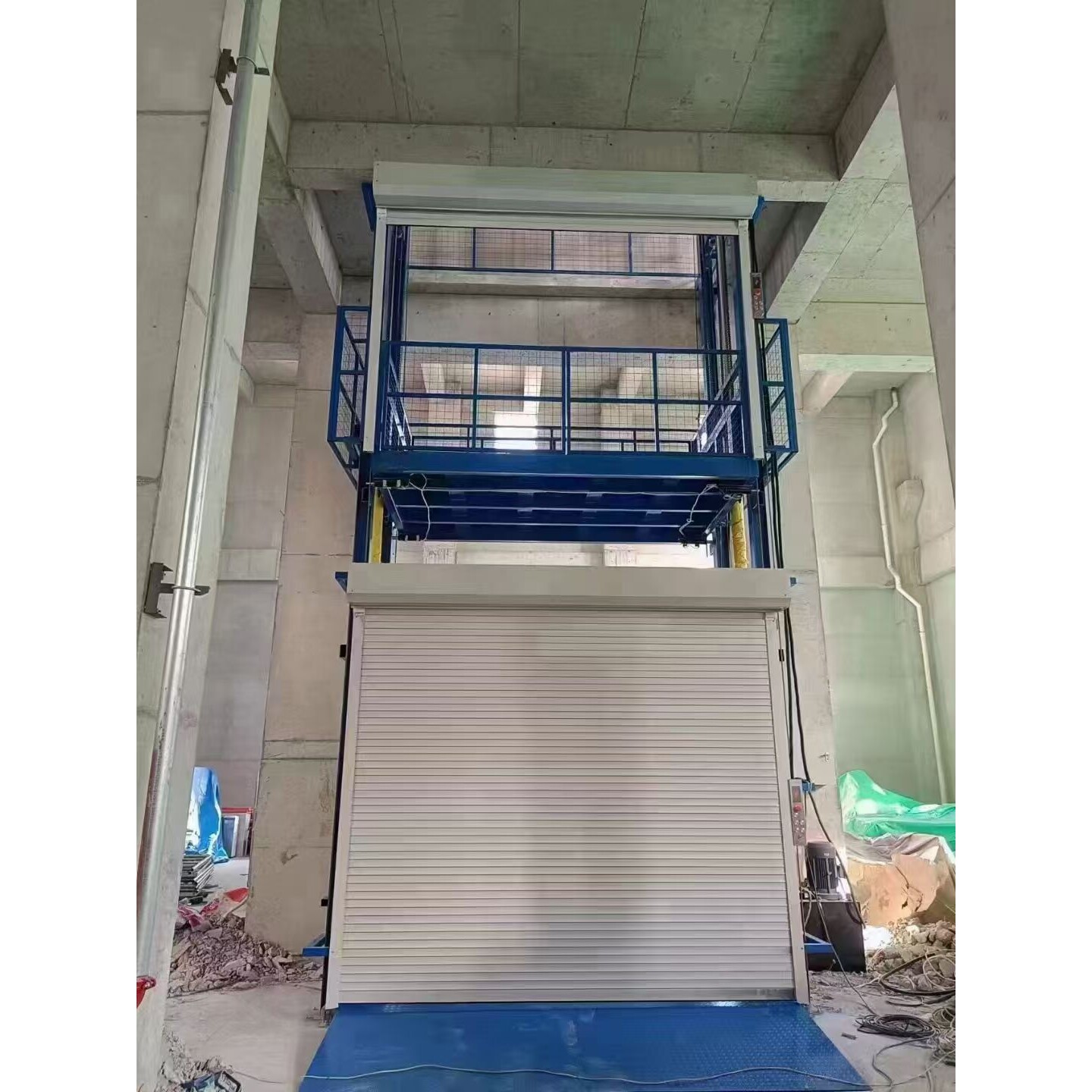 重型液压货梯大型厂房升降机简易导轨电动升降平台货运电梯提升机