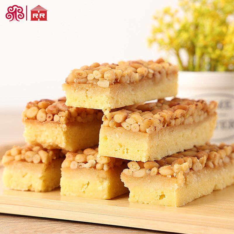 红房子松仁核桃扁桃仁排300g上海特产糕点饼干蛋糕零食西式早餐