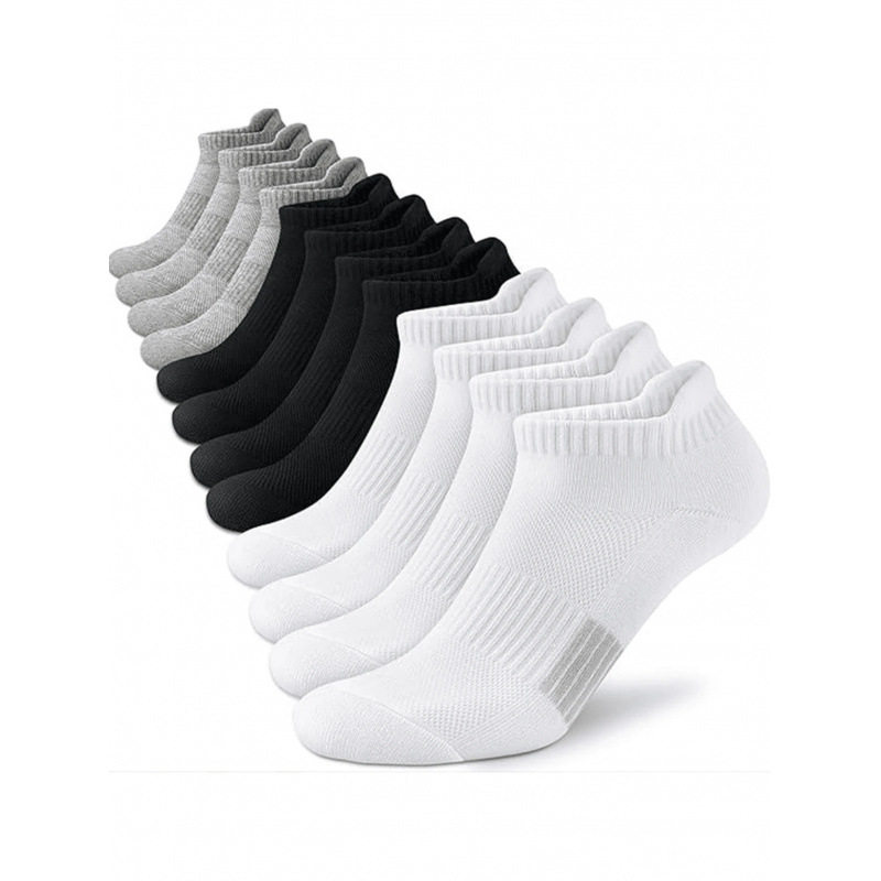 A 31688 Plus Size sport Crew Socks 大码运动中筒袜子跨境