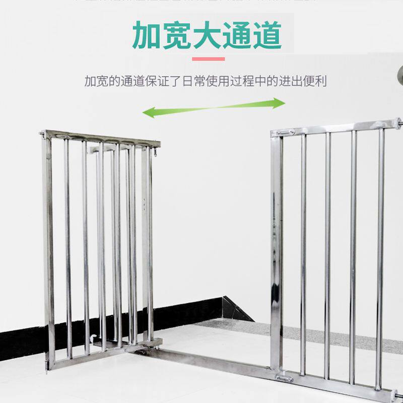 不锈钢狗围栏室内外隔离栅栏大小型犬防档门栏笼子儿童安全门护栏