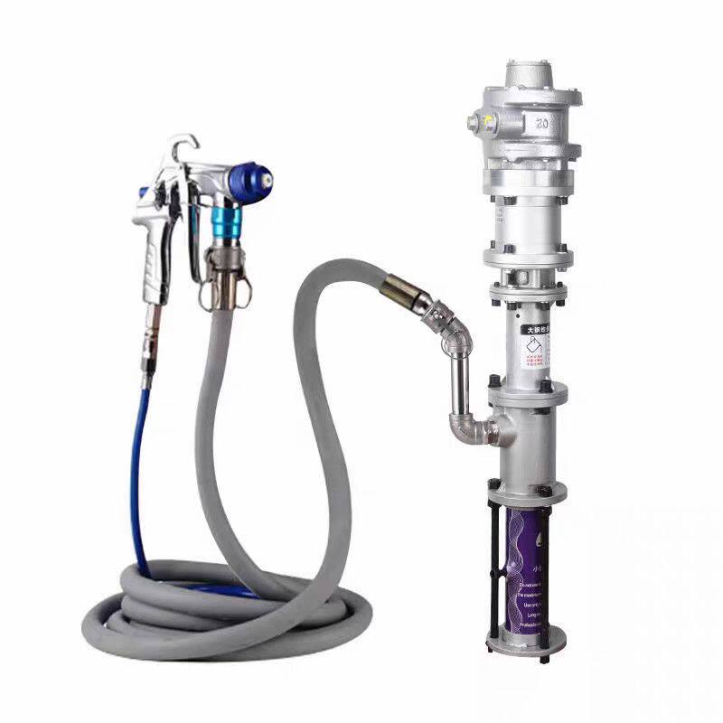 全自动小钢炮真石漆喷涂机一体机外墙砂浆腻子防水防火涂料喷漆机