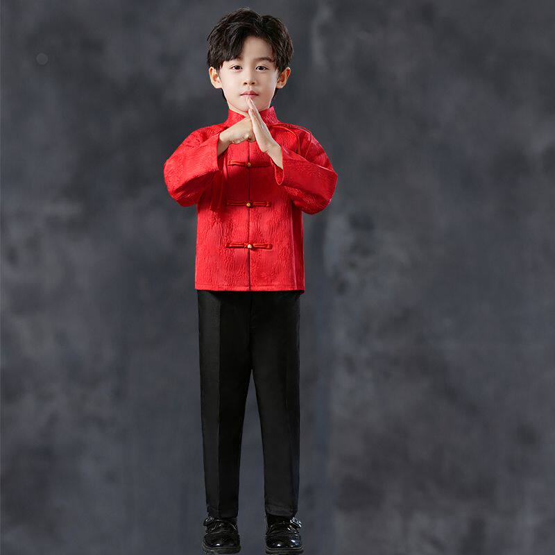 元旦儿童合唱演出服女童舞蹈裙小学生大合唱男童朗诵礼服表演服装