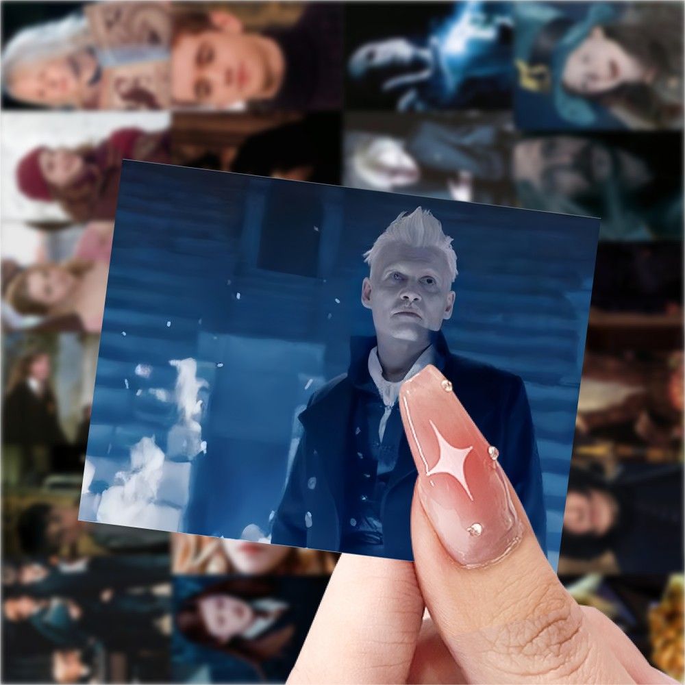 189张哈利波特全员帅照罗恩伏地魔斯内普罗娜马尔福双子手机贴画