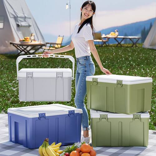 保温箱冷藏商用户外食品外卖送餐车载大容量车载加厚塑料箱摆摊箱