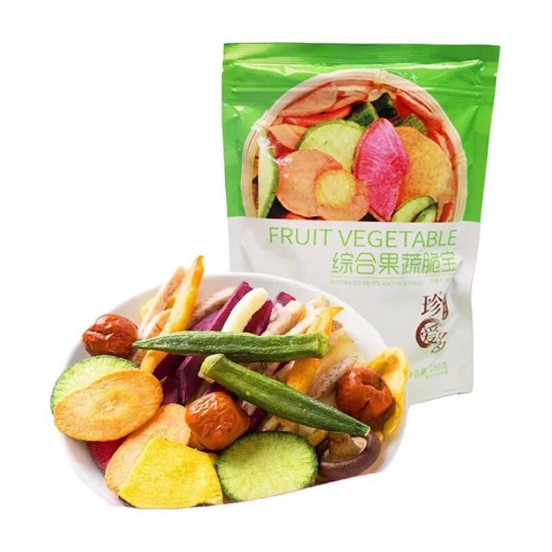 什锦果蔬脆片散装脱水网红零食水果干混合蔬菜营养健康低负担食品