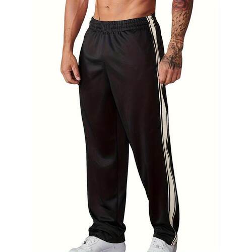 F 75673 Men's Straight Leg Sport Pants 男士运动长裤 跨境代发