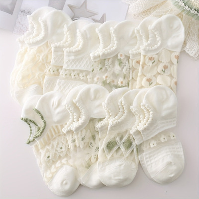 E 65722 Crystal silk invisible socks 水晶丝隐形袜跨境速