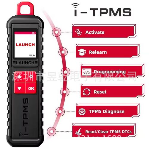 LAUNCH i-TPMS Car Tire Pressure TPMS X431 PRO3 PAD V