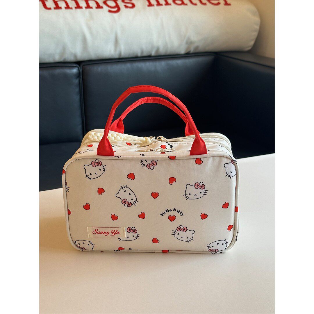 化妆包收纳大容量高颜值便携式高级旅行多功能护肤品洗漱包高颜