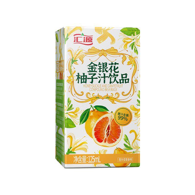 汇源100%果汁125ml金银花柚子汁 【临期】