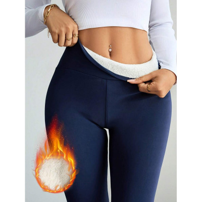 X 41481 Lamb cashmere leggings 羊羔绒打底裤跨境速卖通亚