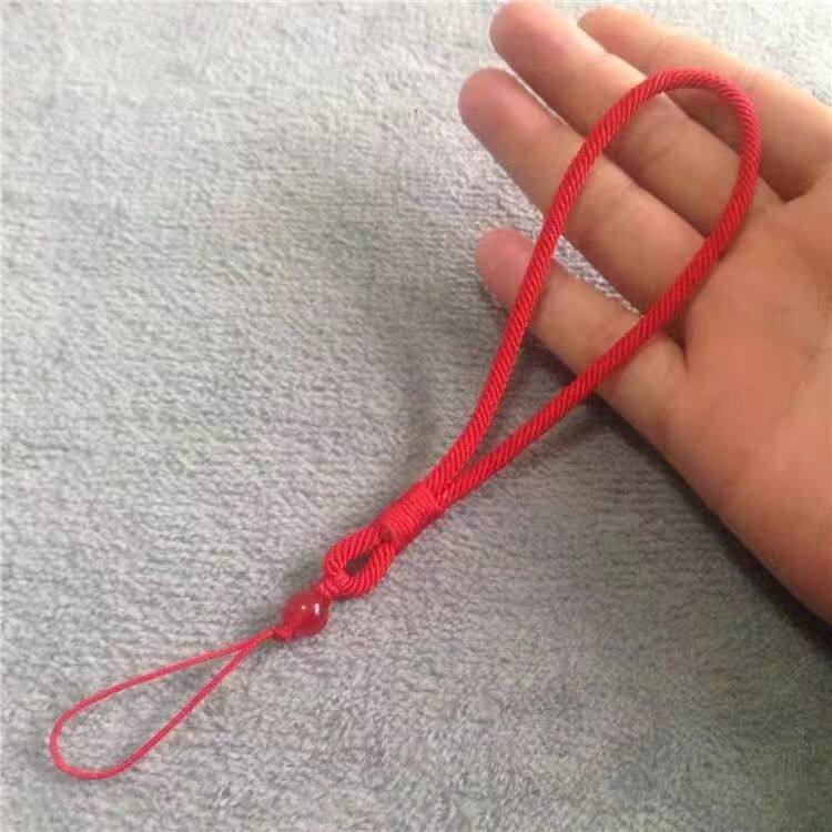 加粗编织手机短挂绳结实防丢腕带男女通用挂链挂件