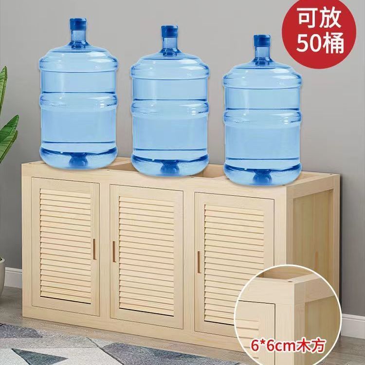 简约实木鱼缸柜鱼缸架子松木定做鱼缸底柜水族箱储物柜水缸支架柜