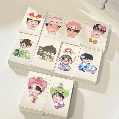 范丞丞Adam可爱风贴纸 大杂烩 贴纸 小丑鱼 大头 系列高级便宜