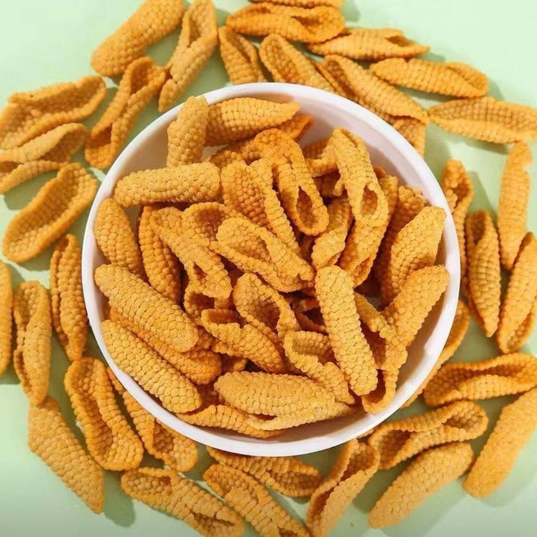 网红鱿鱼卷酥脆传统小米锅巴膨化休闲小吃ktv散装零食10斤一整箱