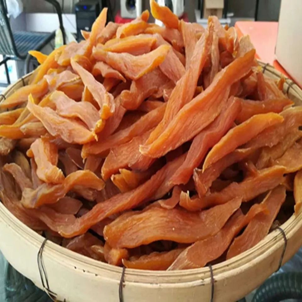 红薯干农家自制无糖0脂肪原味纯手工地瓜干无添加休闲零食番薯干