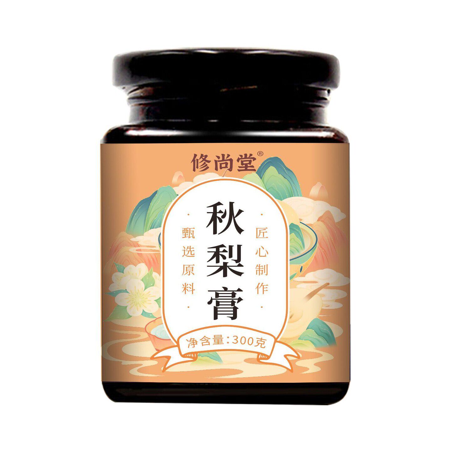 梨膏手工古法正宗正品砀山冰糖清润熬制老人儿童300g秋梨膏罐装
