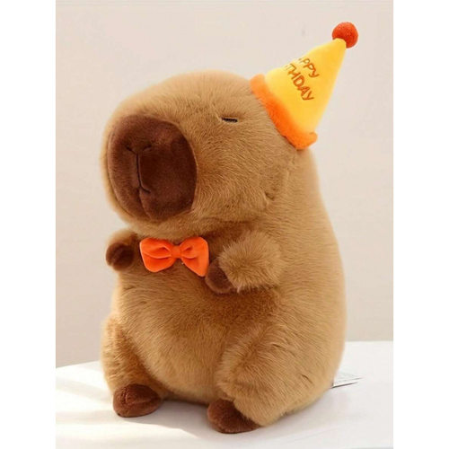 O 53856 Capybara plush doll 水豚毛绒玩偶跨境速卖通