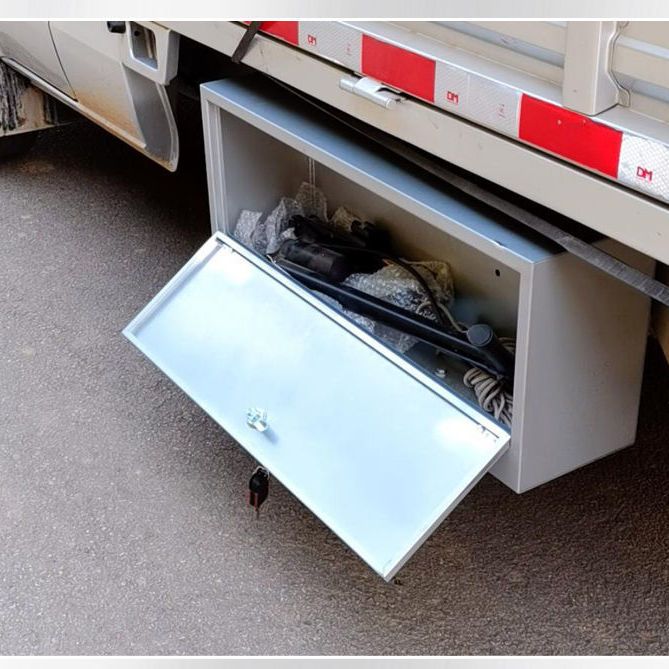 五菱新卡工具箱下乡版单排双排货车车载工具箱铁箱子汽车改装配件