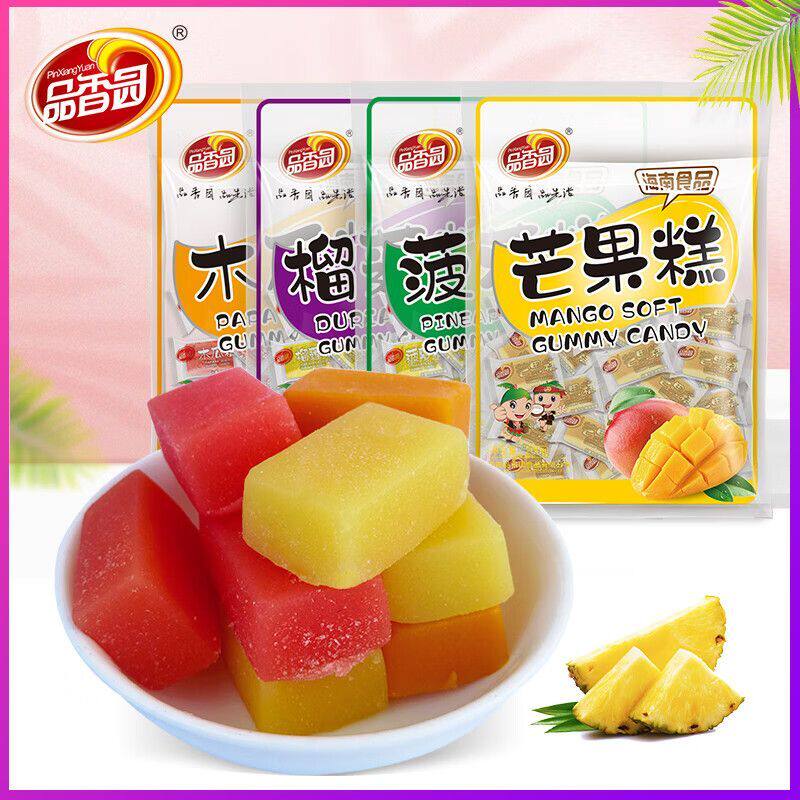 品香园 菠萝糕200g/袋 海南特产 水果糕点喜糖果办公聚会休闲零食