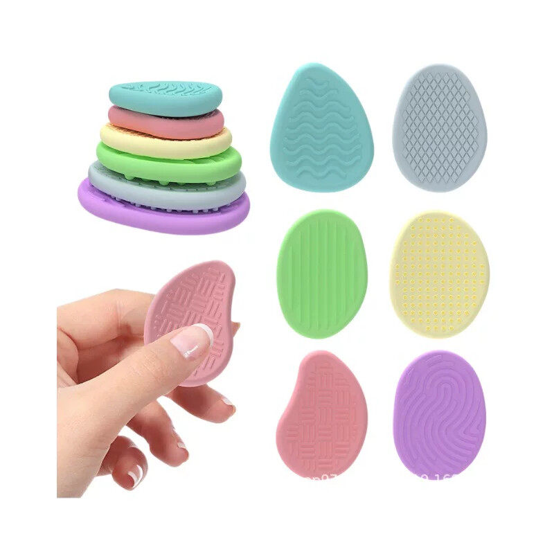 儿童感官石硅胶材质儿童成人感官烦躁石头安全易清洗