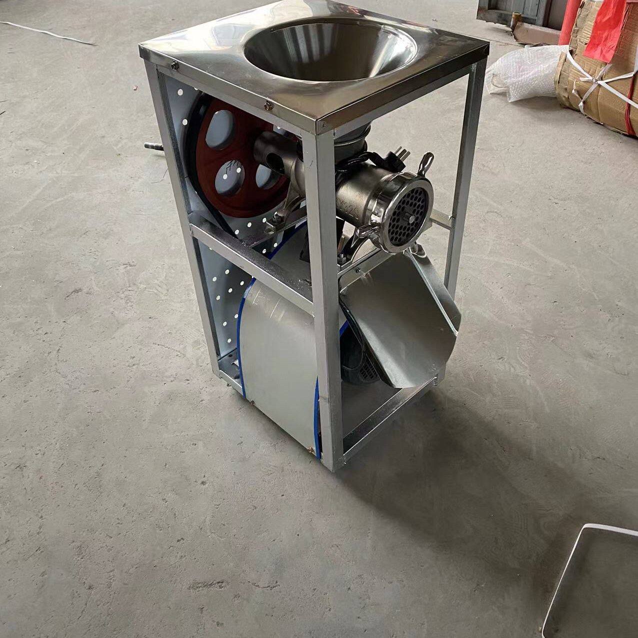 32型不锈钢绞肉机 绞鸡骨架 绞辣椒机糍粑机 商用电动绞肉机碎肉