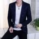 休闲暗花纹西服韩版 男士 发型师小西装 修身 西服男外套 新款 秋季 大码