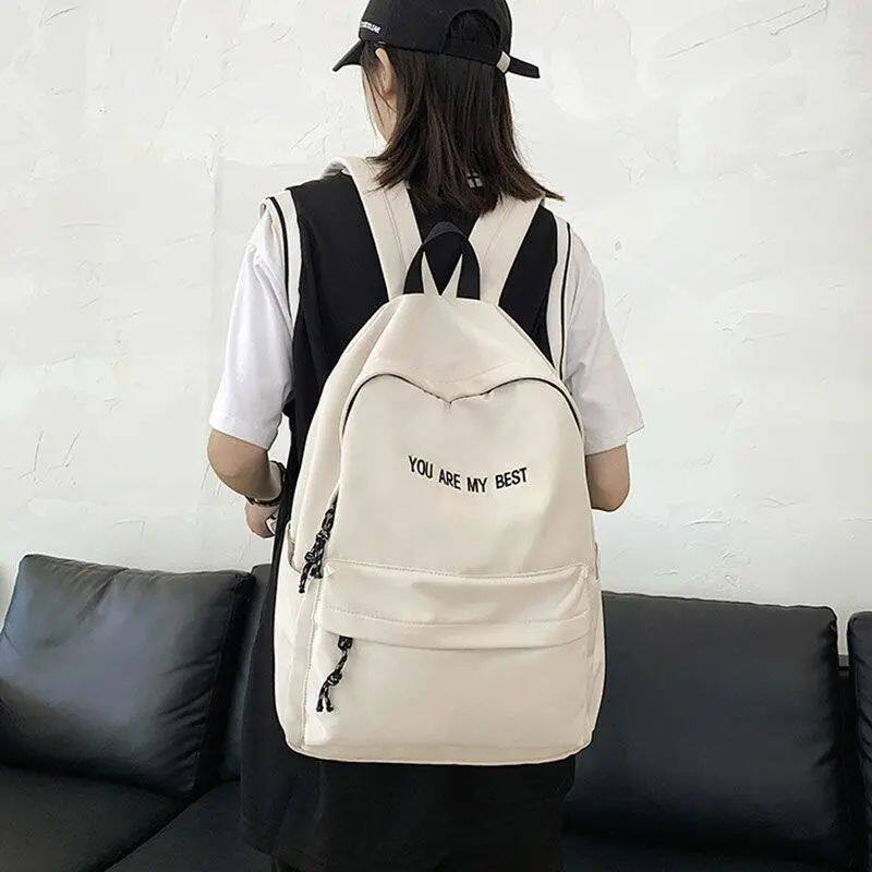 ins书包韩版高中学生原宿校园初中生大学生背包书包双肩包大容量