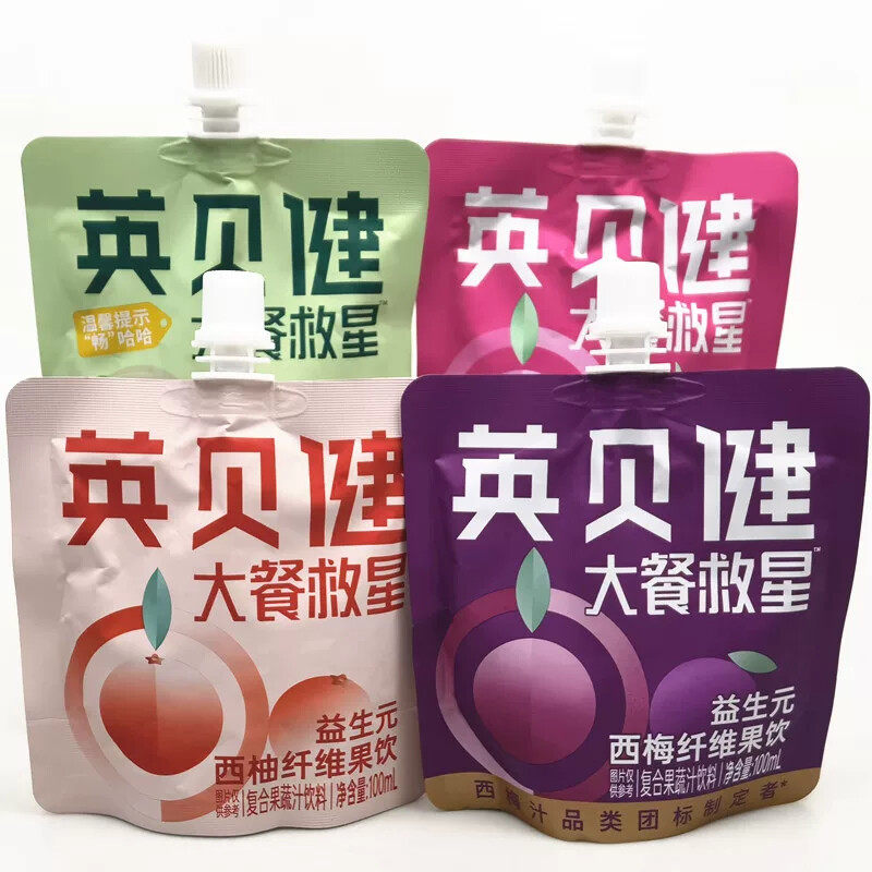 英贝健西梅汁西柚火龙果益生浓缩纤维通畅果饮大餐救星浓缩原浆