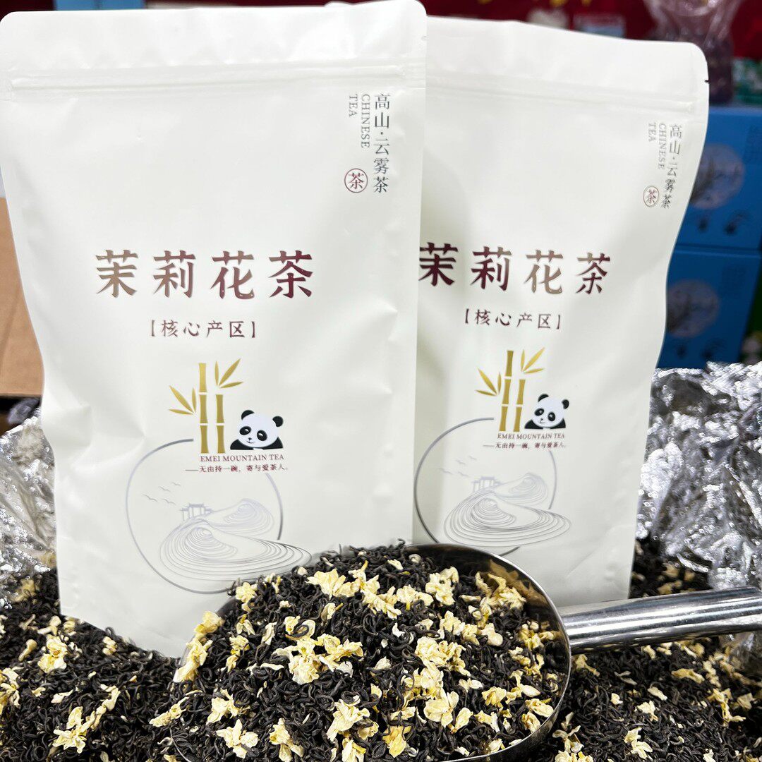 （新花新茶）蒙顶山口粮茶浓香型高山茉莉花茶