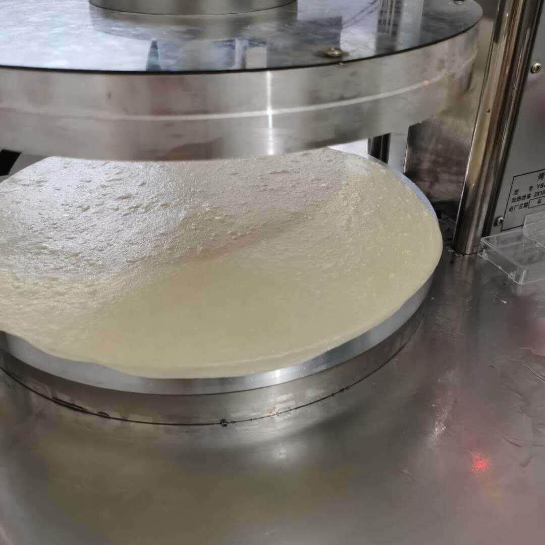 新型商用烙饼机 全自动烤鸭饼机 自熟卷饼机全自动压饼机现货销售