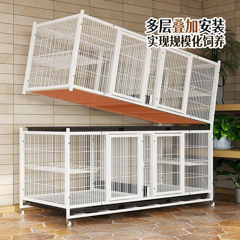 鸽子笼多层三层配对繁殖笼元宝圆环赛鸽特大号鸽舍工棚养殖加密笼