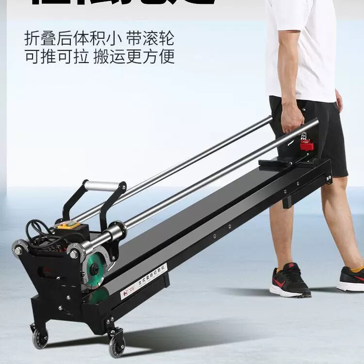 台式电动瓷砖切割机便携式瓷砖水刀多功能石材地砖推刀45度倒角机