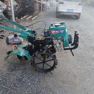 中耕机32轴8档柴油电启动大马力旋耕机开沟机打微耕机水田旱两用
