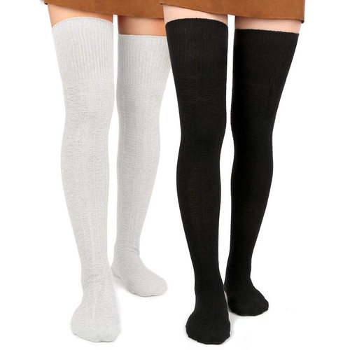 N 33821 Knee High Open Toe Compression Socks 过膝露趾户外压