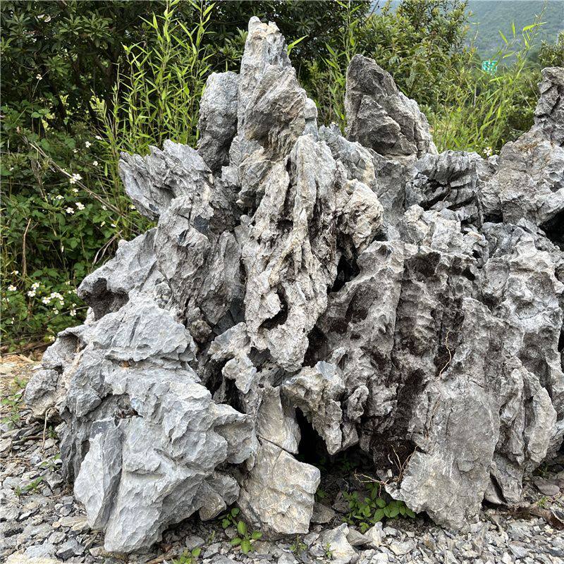 英德青龙石造景石大块主峰原石鱼缸户外假山摆放石头景观石材料