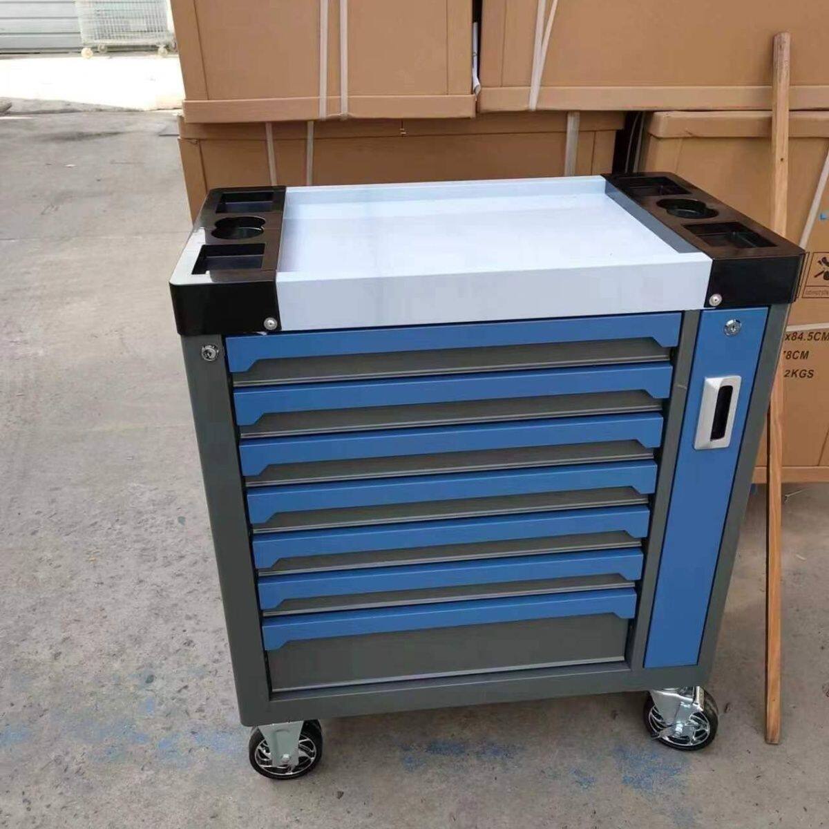 7抽工具车汽修车间重型多功能抽屉式维修工具柜多层移动推车