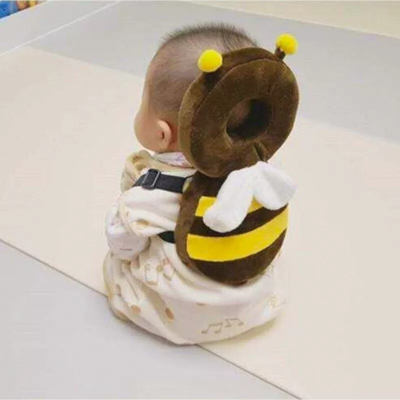 婴儿防摔护头枕 宝宝学步防撞垫 透气护头后背包 多功能婴童枕头