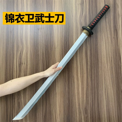 古代佩剑锦衣卫武士刀剑武器 短刀冷兵器道具玩具刀剑橡胶Cos模型